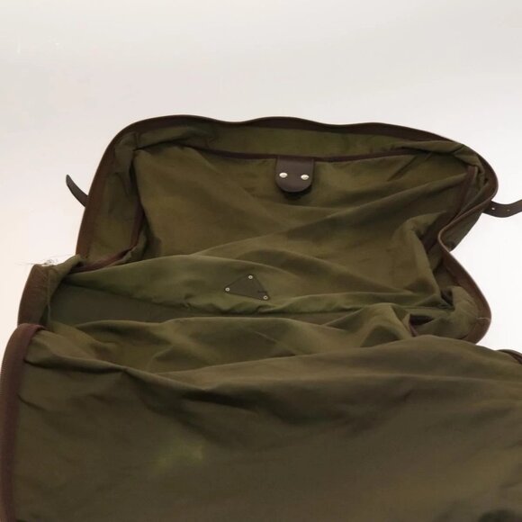 PRADA Garment Cover Nylon Khaki Silver Auth - Picture 7 of 15